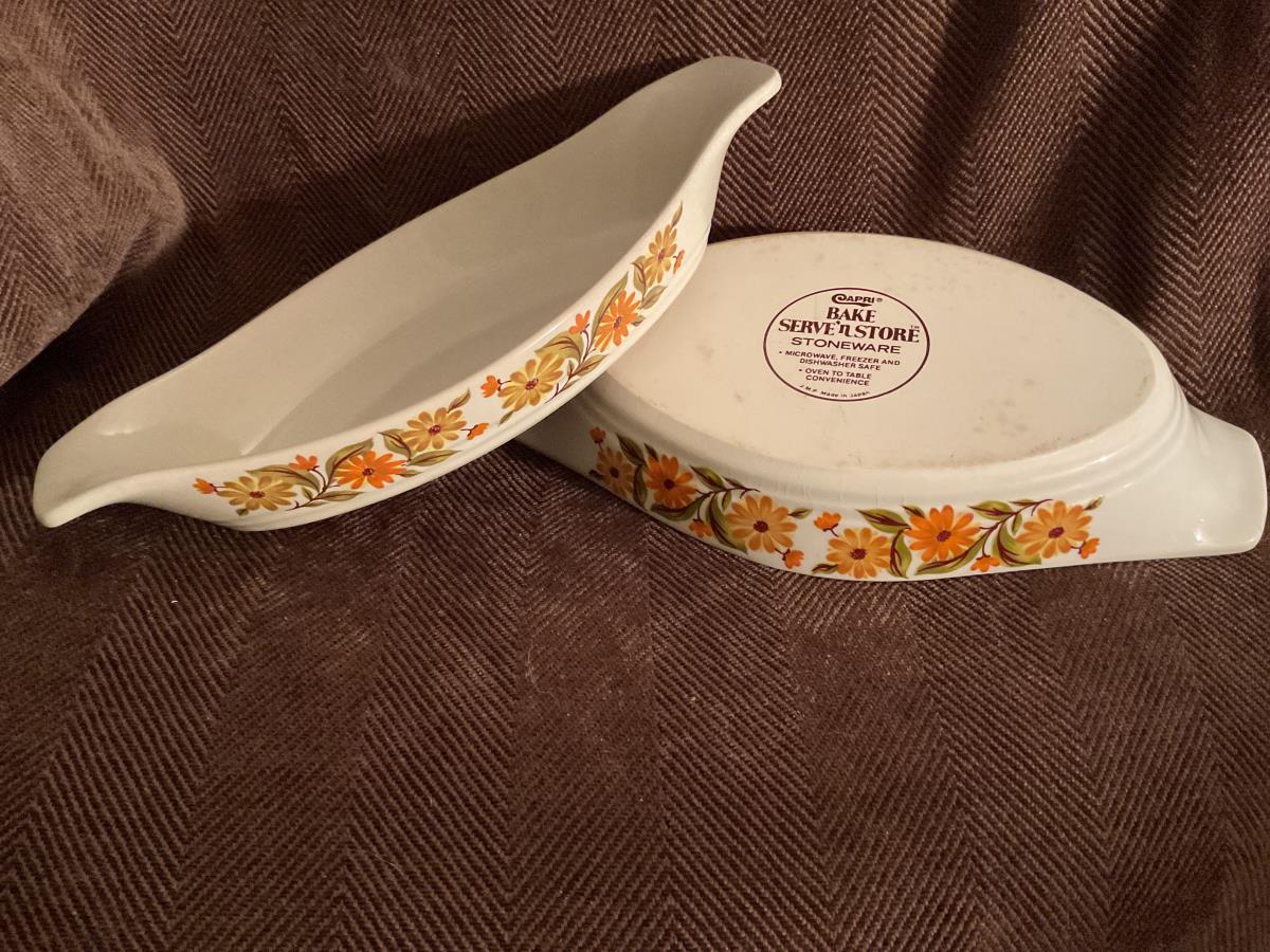 Capri Bake Serve 'n Store Stoneware Baking Dishes