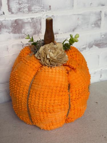 Pumpkin - Orange Chenille (LG)