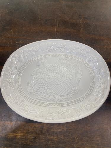 Ceramic Turkey Platter