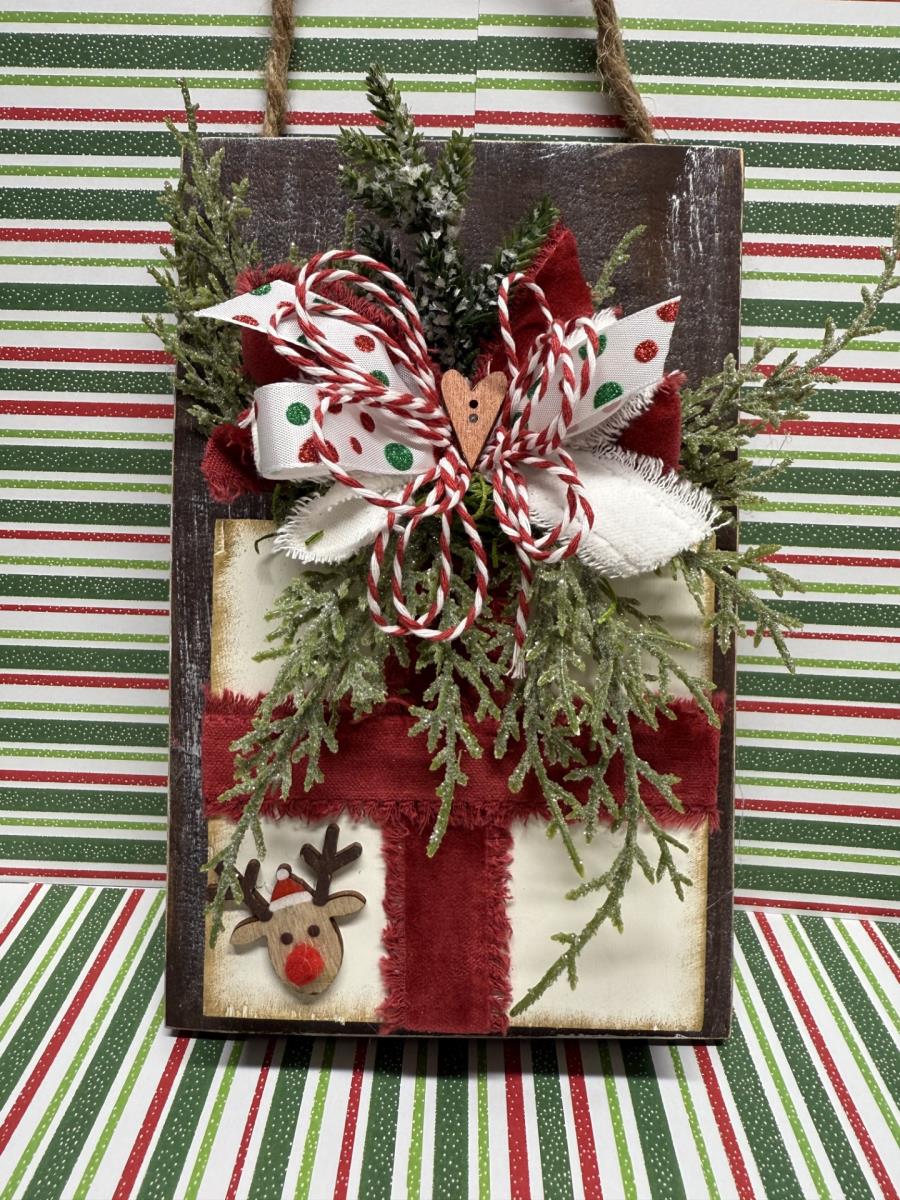 Vintage Christmas Wall Decor 