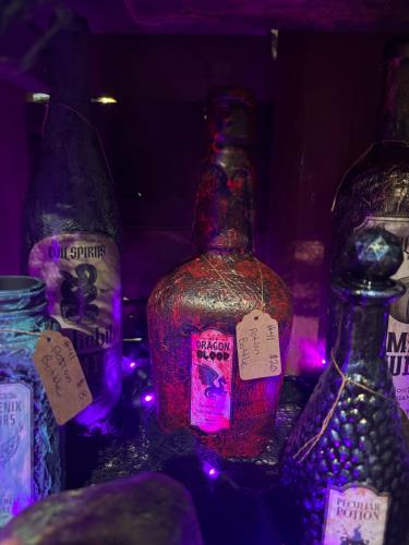 Dragon blood potion bottle