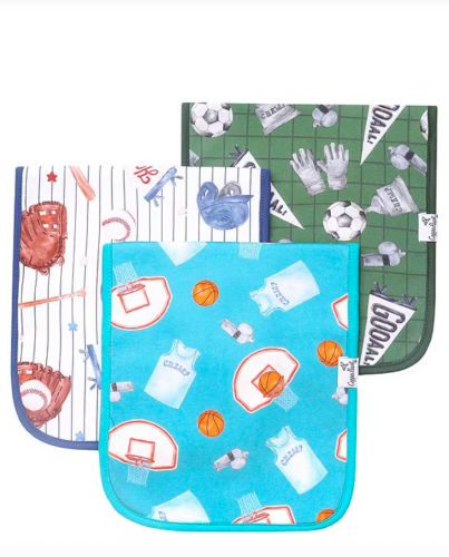 All-Star Burp Cloths 3-pack