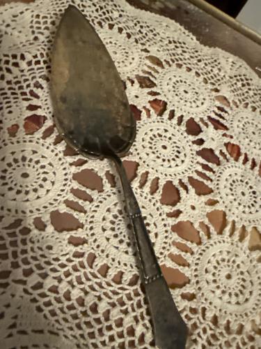 Vintage Silver Plate Pie Server