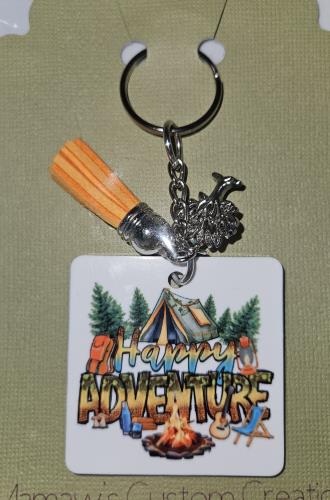 Keychain - Happy Adventure