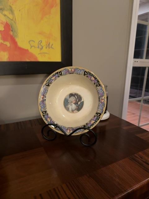 Vintage Cherub Decorative Plate