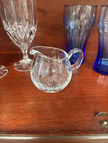 Vintage Crystal Creamer
