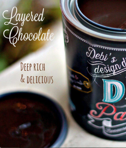 DIY PAINT - Layered Chocolate