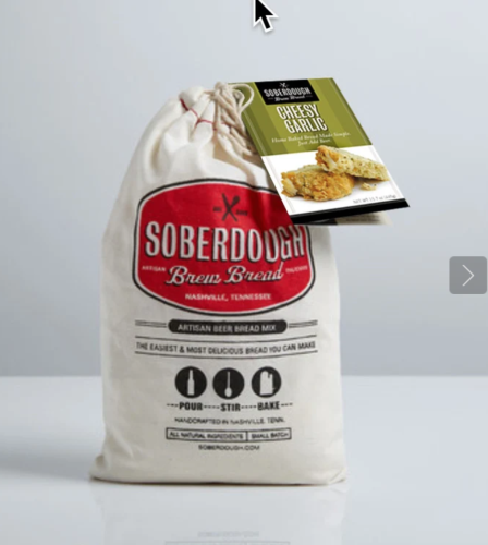 Soberdough Cheesy Garlic Bread Mix