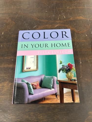 Hardcover Book - Color in your Home