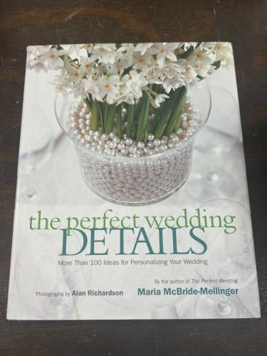 Hardcover Book - The Perfect Wedding Details