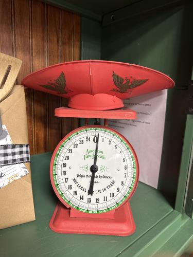 Scale - Vintage Red American Family w/Removable Top