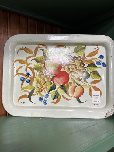 Tole-Painted Bed Tray