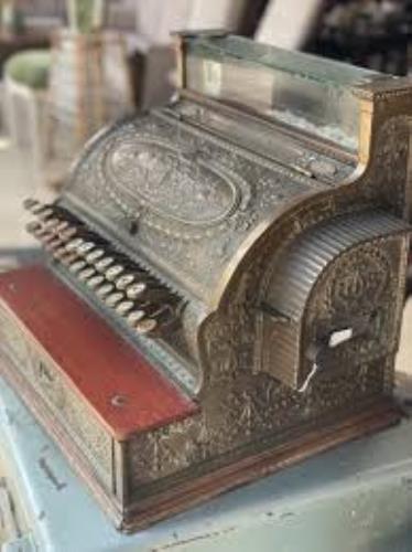 Antique National Cash Register