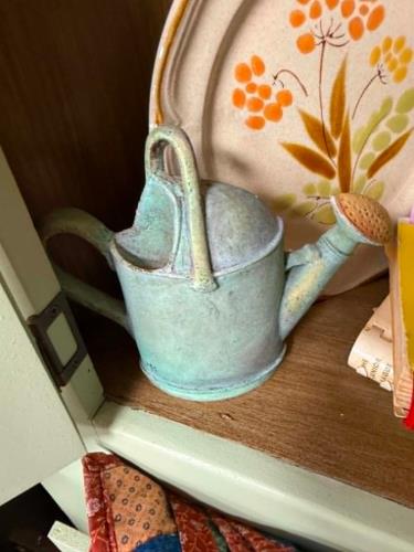 Cast Iron Door Stop Watering Can