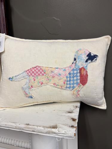 Pillow quilt - dachshund