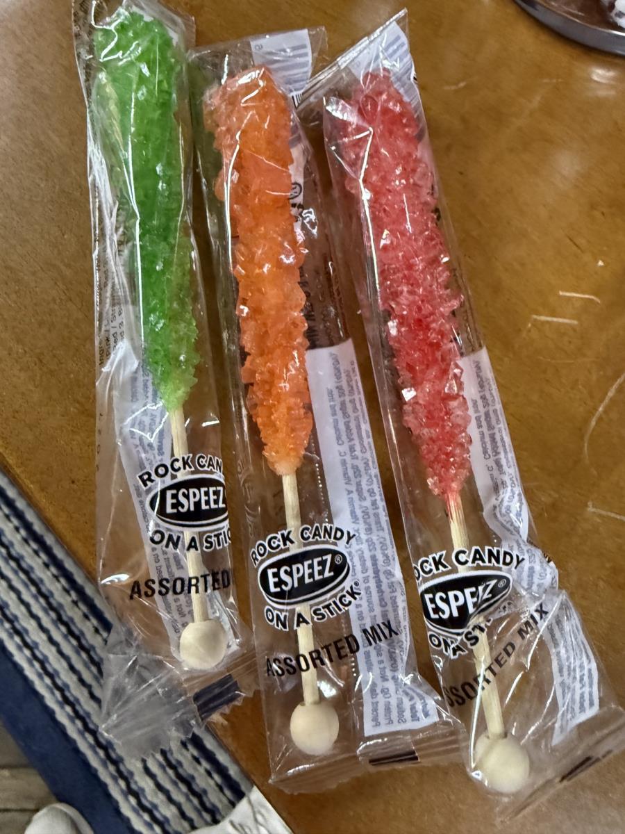 Vintage Rock Candy Sticks